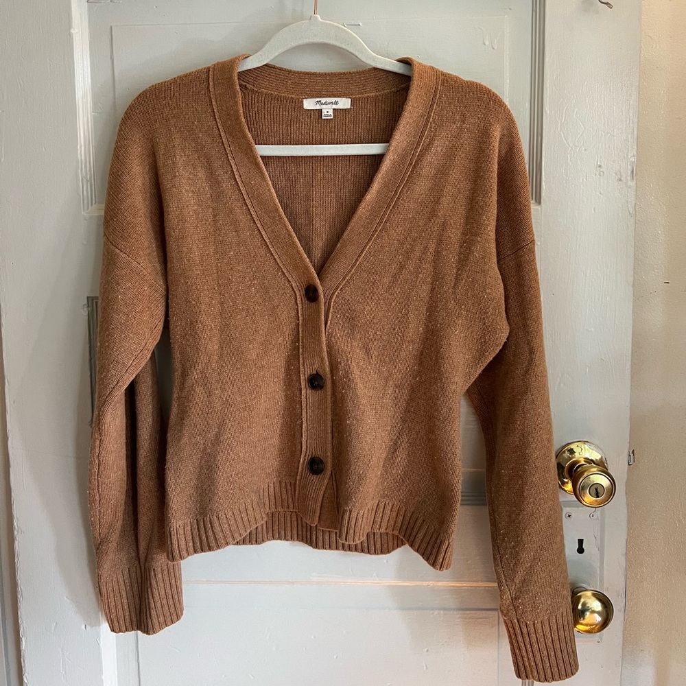 NWOT Madewell Wool Cardigan
